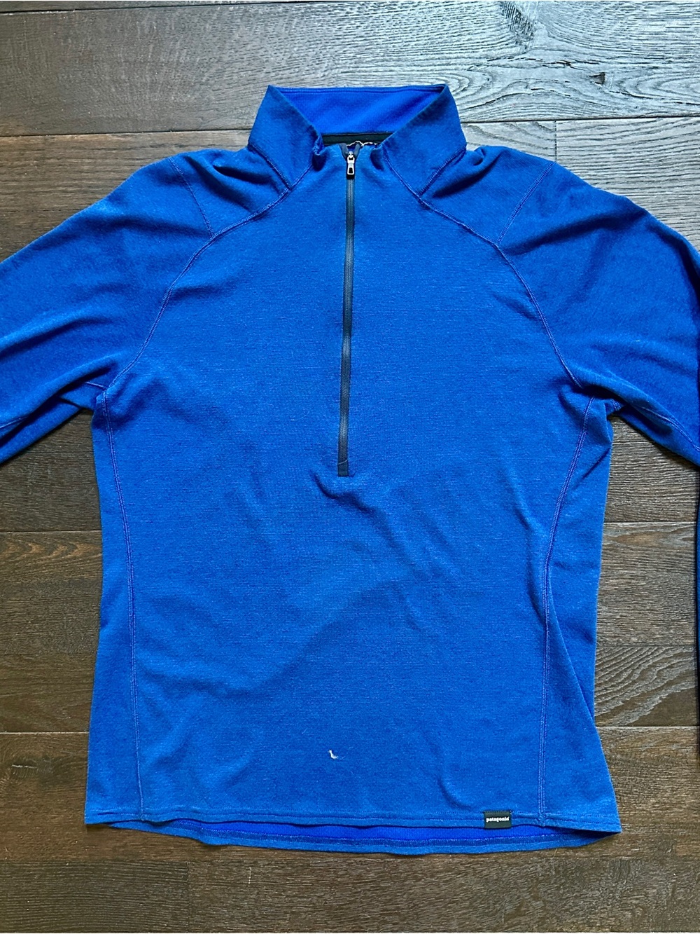Patagonia Men’s Blue Half-Zip Pullover Size M